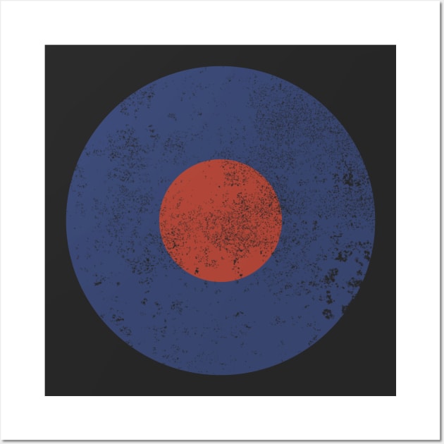 Royal Air Force (distressed) Wall Art by TCP